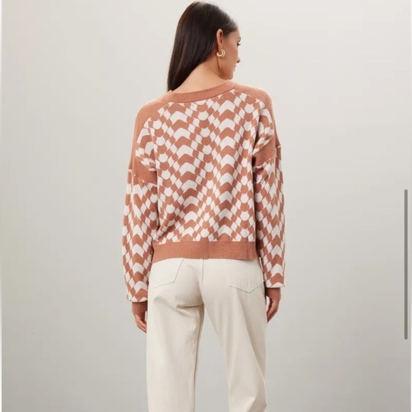 SPIRITUAL GANGSTER CRIMP YARN GEMMA SWEATER SIZE MEDIUM - Picture 6 of 16